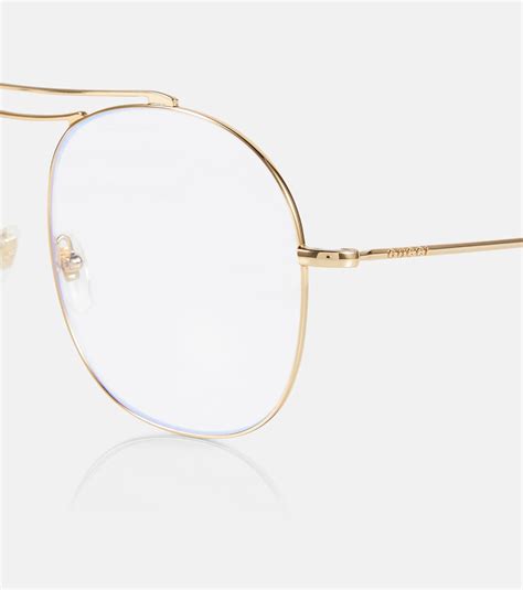 gucci bril montuur heren|Round & Aviator Glasses US .